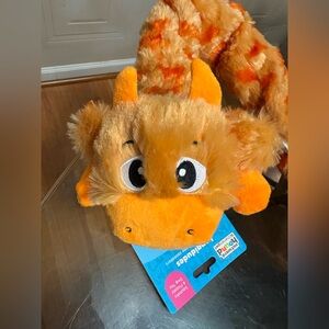 Outward Hound 30” 🦒 Giraffe  Dog Toy w/3 Big Squeaker  Crinkle,Longidudes ,  New